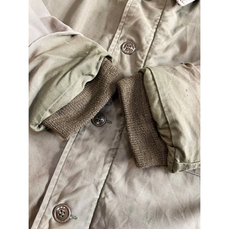 80s US NAVY A-2 DECK JACKET Size LARGE程
