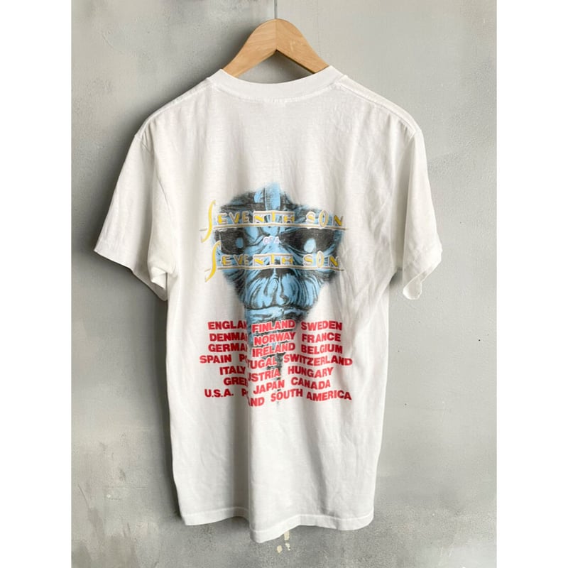 80s IRON MAIDEN World Tour Tee MADE IN USA 🇺🇸 S 80s IRON MAIDEN World Tour Tee MADE IN USA 🇺🇸 S