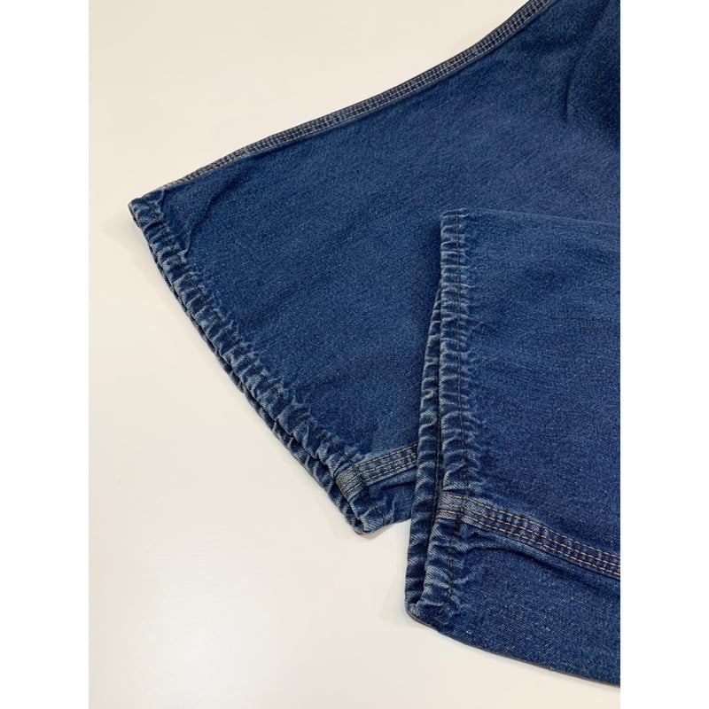 70s RED CAMEL DENIM PAINTER PANTS Size W33L28 |