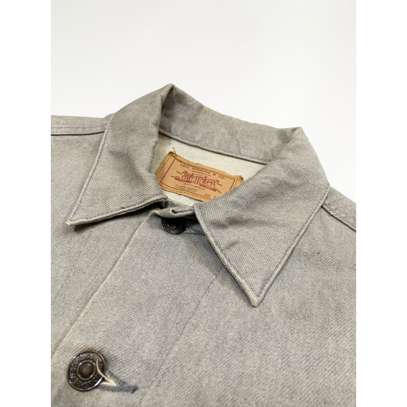 80s Levi's 70506 GRAY DENIM JACKET MADE IN USA