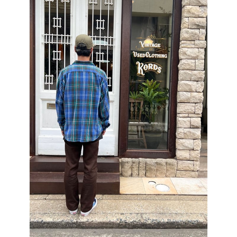 90s FIVE BROTHER FLANNEL SHIRT MADE IN USA 🇺🇸 S