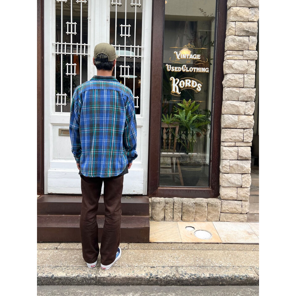 90s FIVE BROTHER FLANNEL SHIRT MADE IN USA 🇺🇸 S