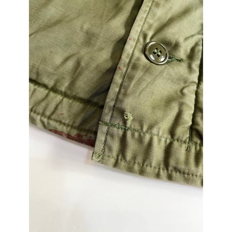 80s US NAVY A-2 DECK JACKET Size LARGE程