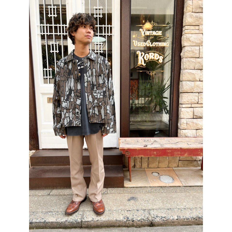 人気商品は TREBARK ツリーバック 80s コットン ハンティングシャツ