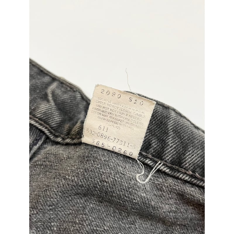 90s Levi's 565 BLACK DENIM MADE IN USA 🇺🇸 Size