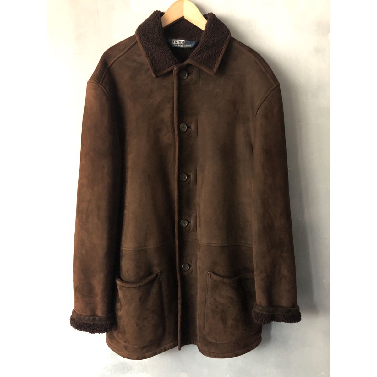 90s Ralph Lauren REAL MOUTON JACKET Size L | KORDS 90s Ralph Lauren REAL MOUTON JACKET Size L | KORDS