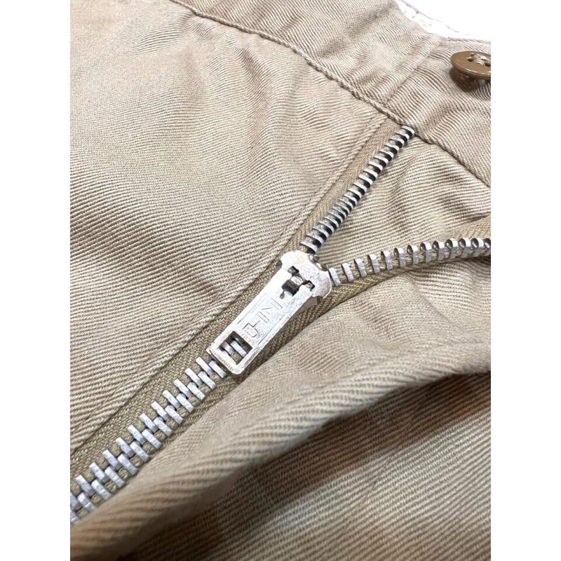 60s US ARMY KHAKI TROUSERS Size W31L29→W30L28 |