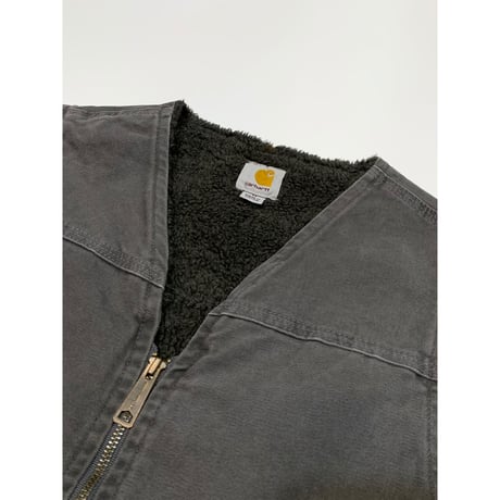00s carhartt "V NECK" DUCK VEST Size M