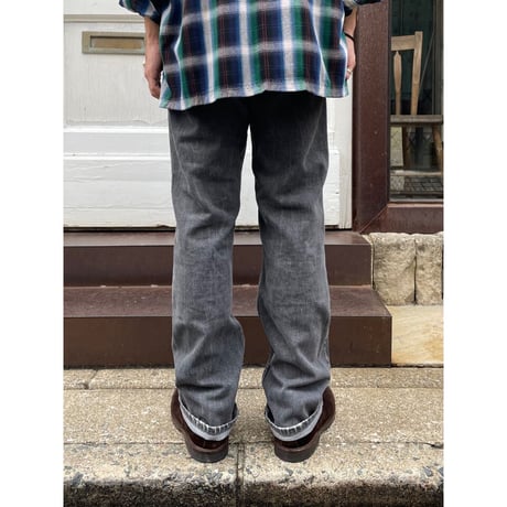 90s Levi’s 501-5953 BLACK DENIM PANTS MADE IN USA 🇺🇸  Size W36L34→W34L33