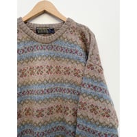 80s BROOKS BROTHERS SHETLAND WOOL KNIT MADE IN SCOTLAND 🏴󠁧󠁢󠁳󠁣󠁴󠁿 Size L