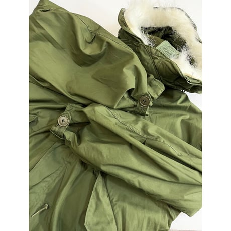 85s "DEAD STOCK" US ARMY M-65 FISHTAIL PARKA FULL SET Size MEDIUM