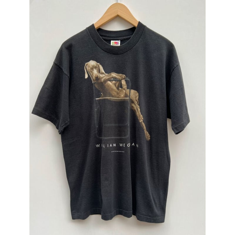 90s WILLIAM WEGMAN DOG PRINT Tee Size L | KORDS