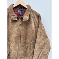 90s Ralph Lauren SUEDE HARRINGTON JACKET Size L