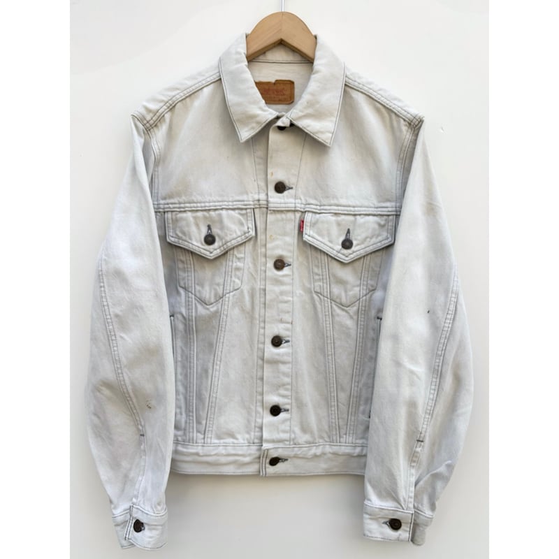 80s Levi's 70506 GRAY DENIM JACKET MADE IN USA🇺