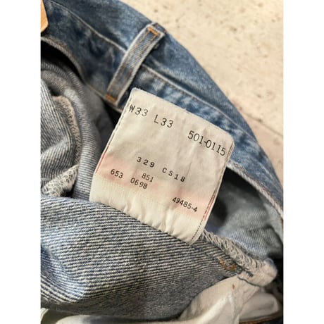 90s Levi’s 501 DENIM PANTS MADE IN USA 🇺🇸  W33L33 →W32L32