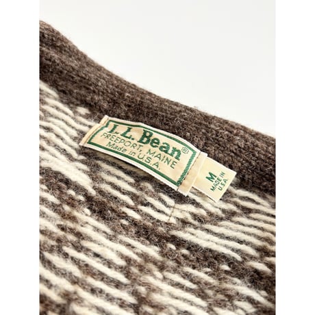 80s L.L.Bean WOOL CARDIGAN MADE IN USA 🇺🇸 Size M