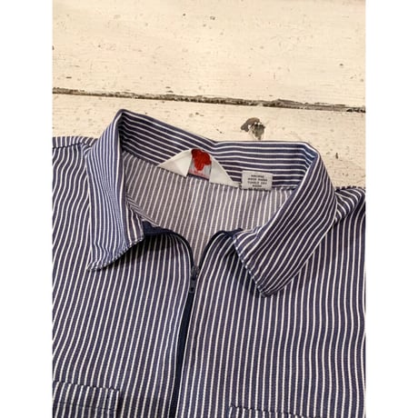 90s BEN DAVIS PULLOVER S/S WORK SHIRT Size XL
