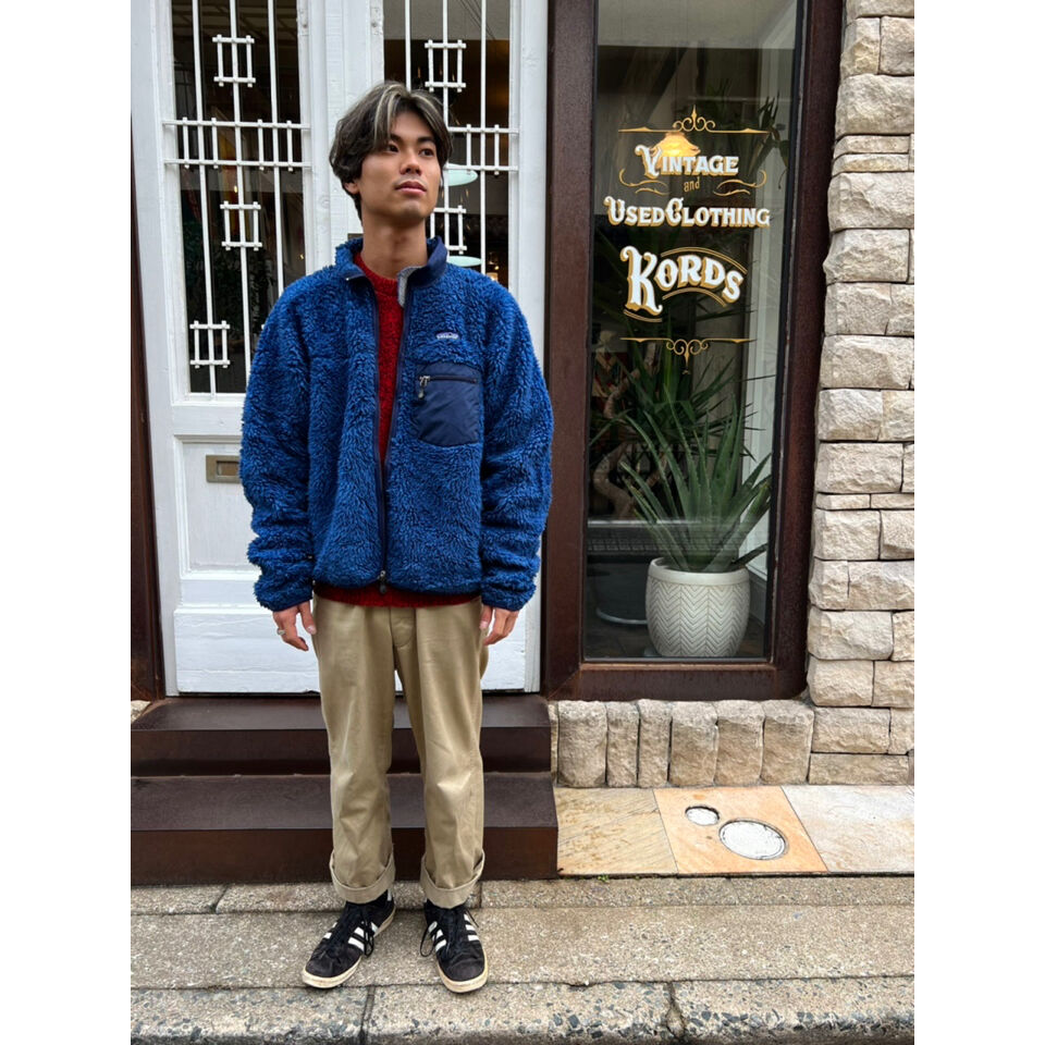 白タグ三角タグデカロゴ最終価格 patagonia RETRO CARDIGAN RED Mサイズ