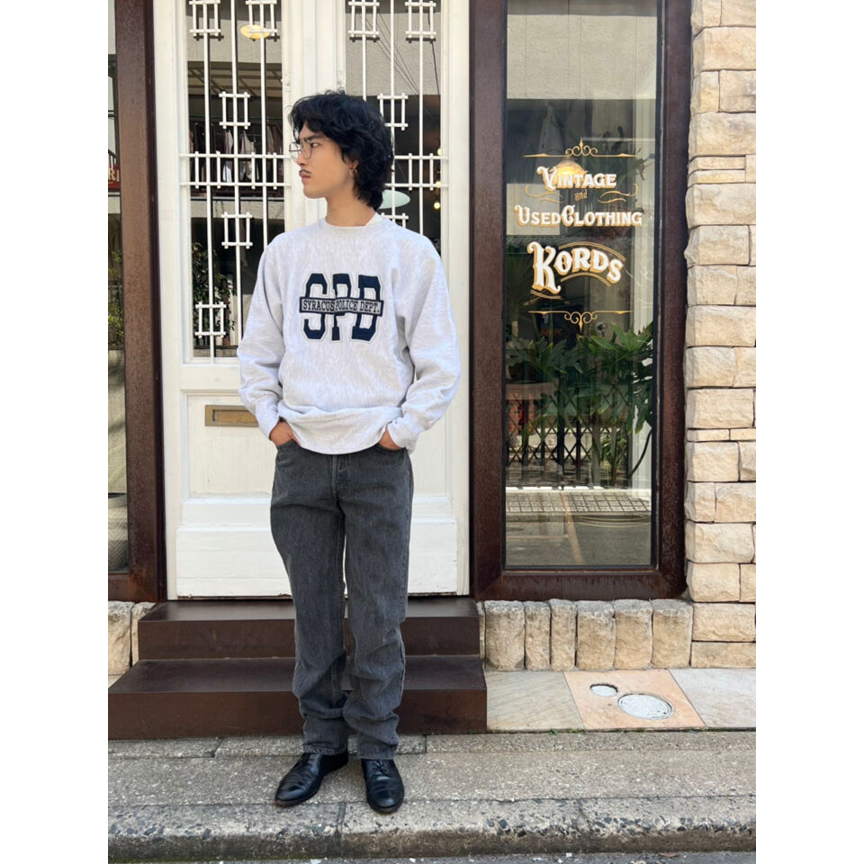 rugged sweats グレー　スウェット　リバースウィーブ　USA製 90s RUGGED SWEATS 