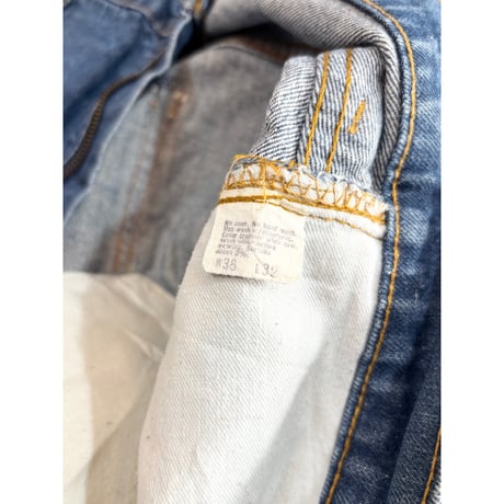 80s Levi’s 505 "Black Bartack" DENIM PANTS MADE IN USA 🇺🇸 Size W38L32→W36L31