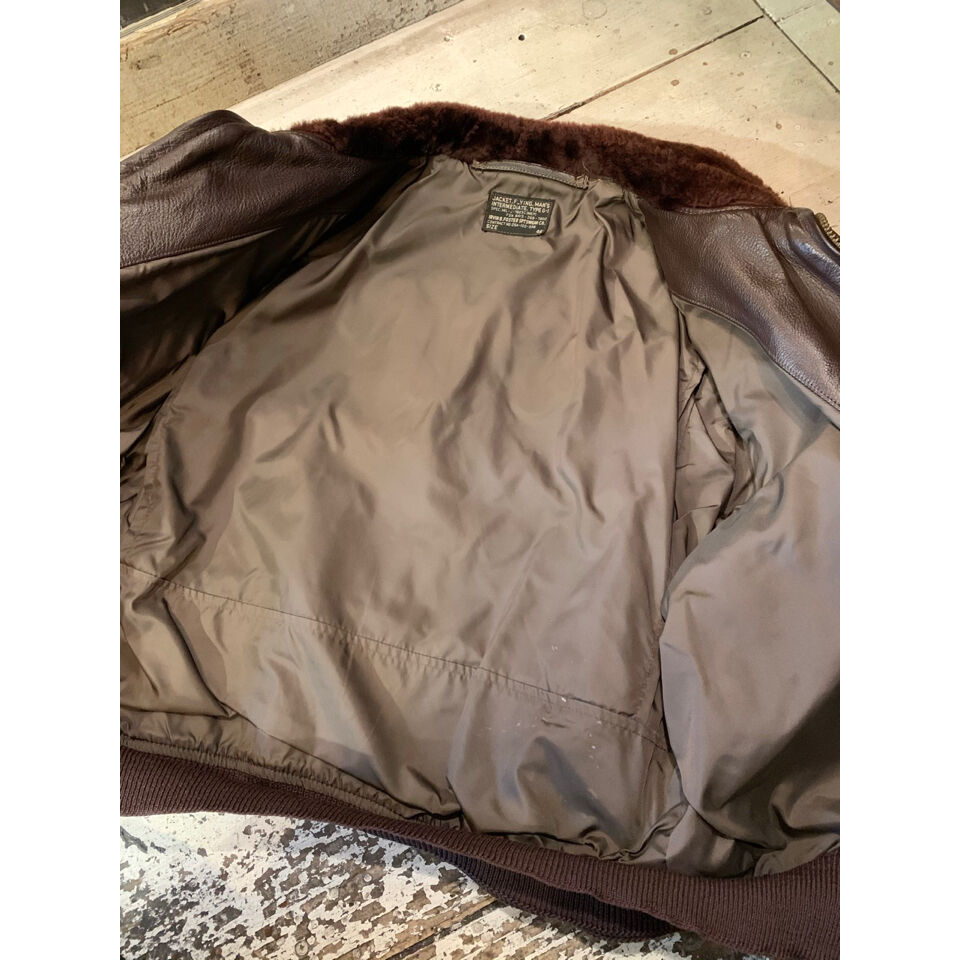 60s US NAVY G-1 FLIGHT JACKET (J-7823C) Size 4