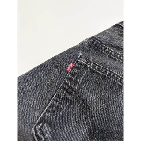 90s Levi’s 501 BLACK DENIM PANTS MADE IN USA🇺🇸 Size W32L30→W30L30
