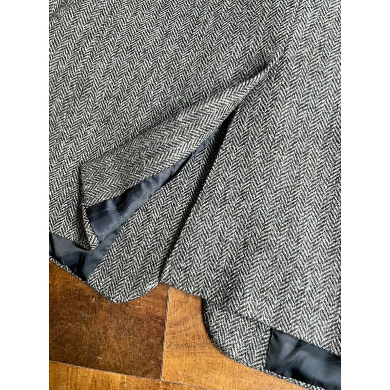 80s LANDS'END HARRIS TWEED JACKET TAILORED IN U 80s LANDS'END HARRIS TWEED JACKET TAILORED IN U