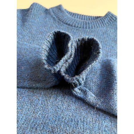 80s L.L.Bean WOOL KNIT Size M
