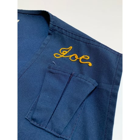 60〜70s Bob Allen "CHAIN STITCH" SHOOTING VEST Size L