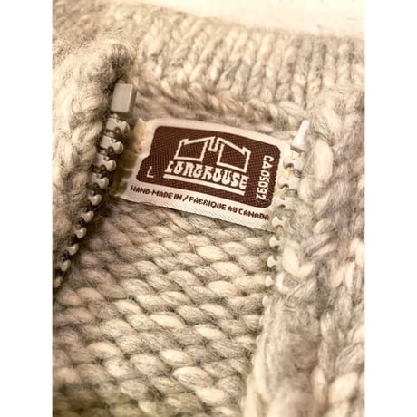 80s LONG HOUSE COWICHAN SWEATER Size L