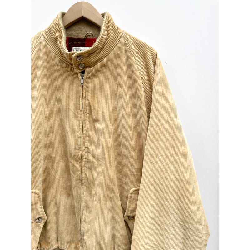 80s L.L.Bean CORDUROY HARRINGTON JACKET Size 46