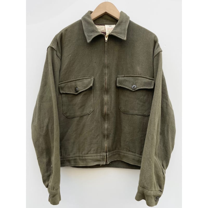 50's TROY製ブランケット ウィップコードジャケット 50〜60s WHIP CORD WORK JACKET WITH 
