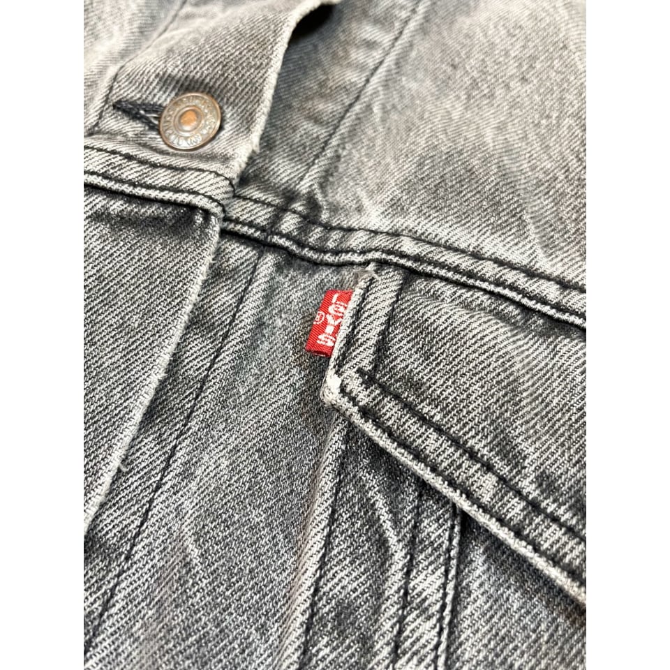 80s Levi's 77930 BLACK DENIM JACKET MADE IN USA 80s Levi's 77930 BLACK DENIM JACKET MADE IN USA