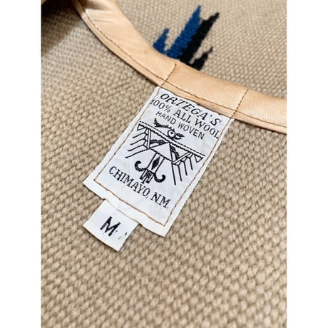 80s ORTEGA'S CHIMAYO VEST SIZE M