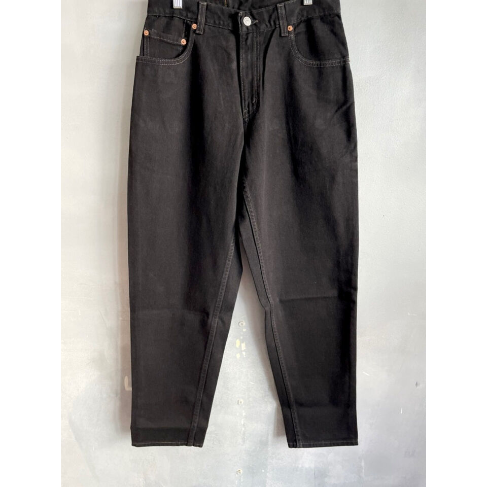パンツ Levi's 560 black denim USA製 97年 Levi's 560 Black Denim Pants 黒 W34×L29 90s