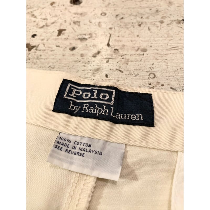 00s polobyRalphLaurenラルフローレンポロチノフィリップW34 PoloByRalphLaurenPHILIP90sラルフローレンポロチノW34 - メルカリ