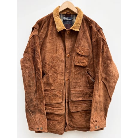 90s Ralph Lauren SUEDE HUNTING JACKET Size L