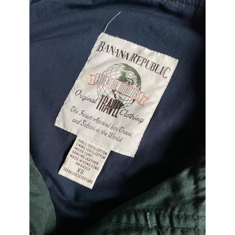 80s BANANA REPUBLIC SAFARI JACKET Size XS