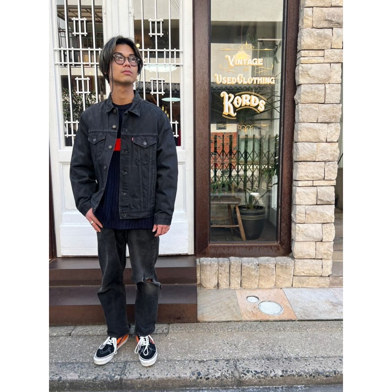 80s Levi's 70503-02 BLACK DENIM JACKET Size M | 80s Levi's 70503-02 BLACK DENIM JACKET Size M |
