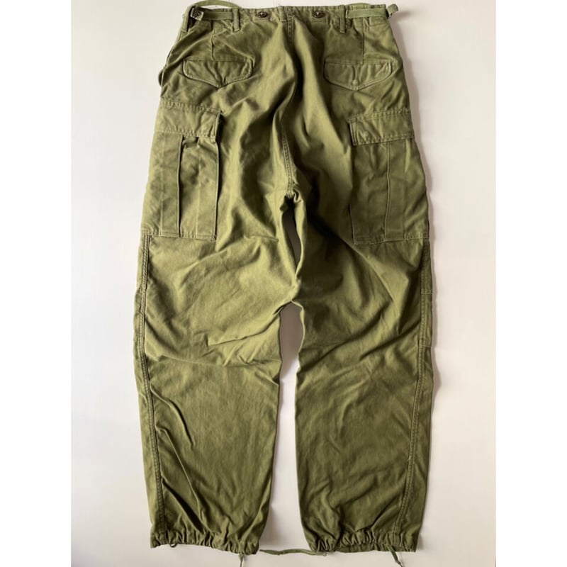 50s US ARMY M-51 FIELD TROUSERS Size MEDIUM-LON