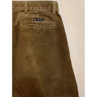 90s CHAPS Ralph Lauren CORDUROY PANTS Size W33L32→W33L30
