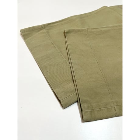 70s US ARMY KHAKI TROUSERS Size W36L32→W35L31