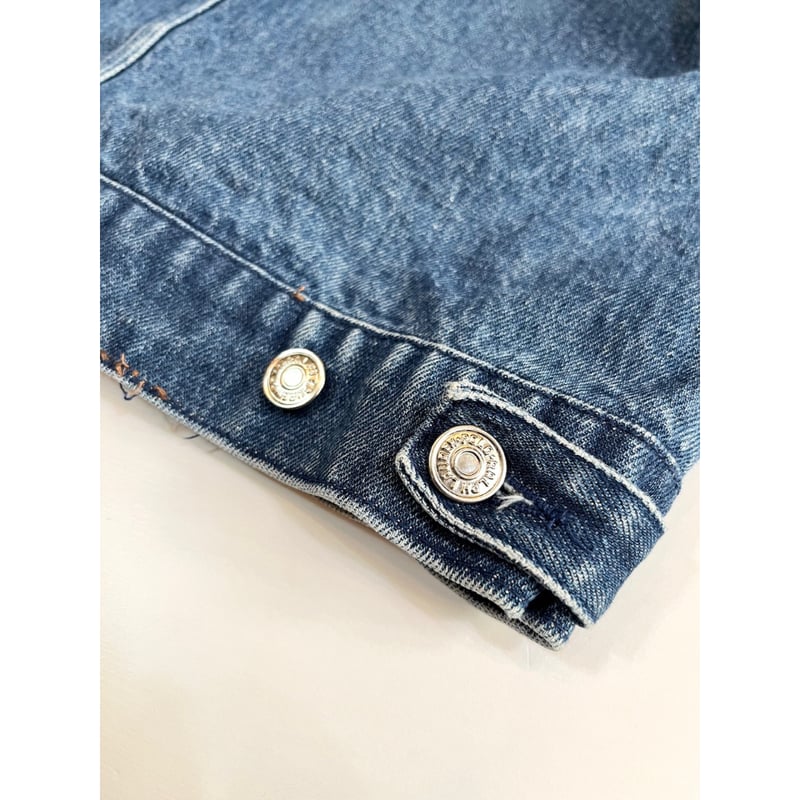 90s ralph lauren ワークジャケット デニムジャケット 裾ポニー