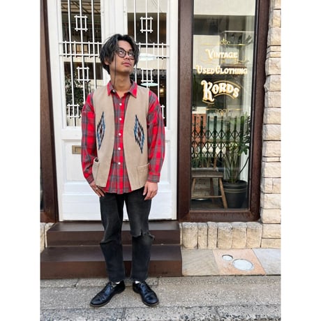 80s ORTEGA'S CHIMAYO VEST SIZE M