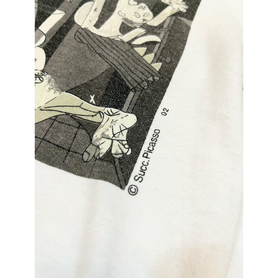 トップス deadstock PABLO PICASSO guemica tee トップス deadstock PABLO PICASSO guemica tee deadstock PABLO