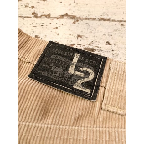 90s Levi's "L2 SERIES" CORDUROY PANTS Size W34L32