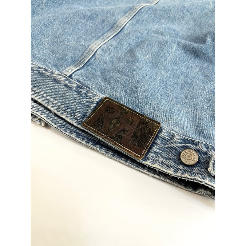 90s RRL DENIM WORK JACKET MADE IN USA🇺🇸 Size S