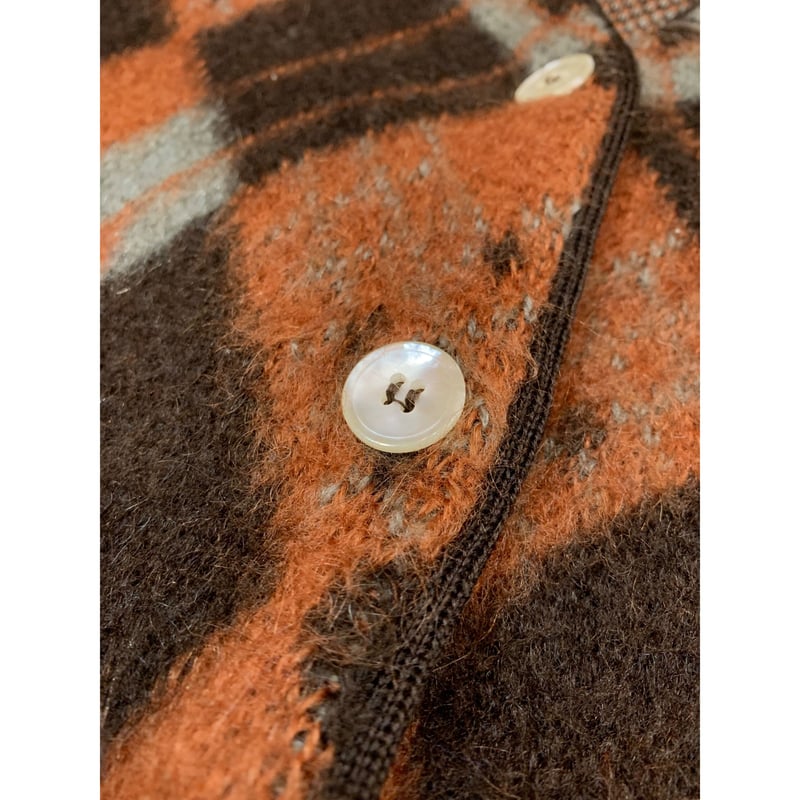 60s JERSILD MOHAIR CARDIGAN MADE IN USA 🇺🇸 Size