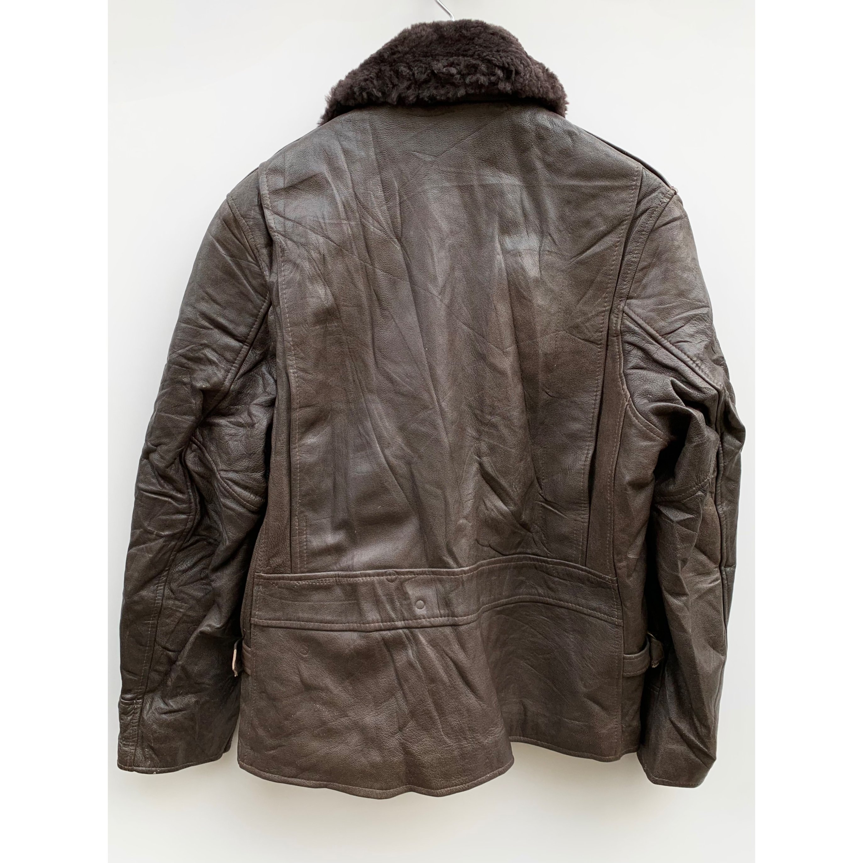 80s L.L.Bean G-1 TYPE LEATHER JACKET MADE IN US