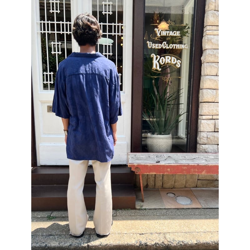 シャツ Old Ocean Pacific Open Collar Shirt XL 90s Ocean Pacific S/S OPEN COLLAR SHIRT Size L